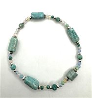 Bracciale Domar Donna Bracciali pietre naturali in Lega metallica Amazzonite BRLE-23-280